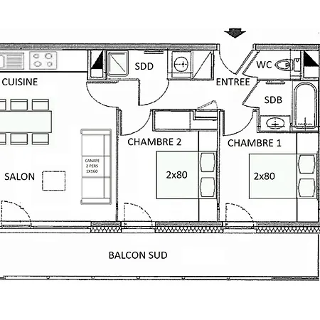 Apartment 3 Pieces Avec Parking Couvert, Proche Commodites - Fr-1-594-331 Hauteluce